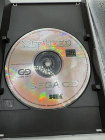 SILPHEED ( Sega CD 1993)  Complete Long Case CD Manual Reg Card - Cracked Case