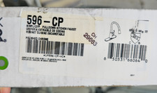 Kohler 596-CP Simplice 3-Spray Kitchen Faucet - Polished Chrome