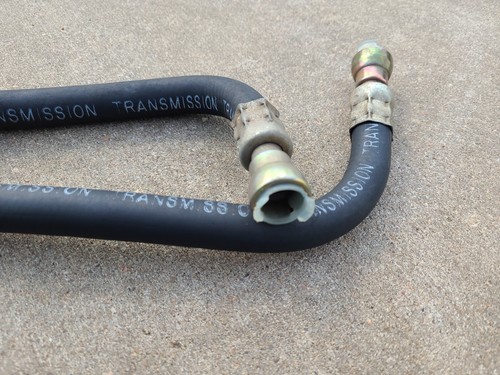 94-96 DODGE RAM 2500 3500 CUMMINS FRONT TRANSMISSION COOLER LINES 128K - Picture 3 of 4