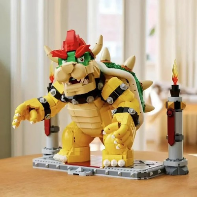 #ad Super Mario Mighty Bowser MOC 71411 2807 pcs Building Bricks Set New amp; Sealed $172.00