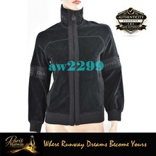 Chanel 05A CC Logo Zip-Front Jacket Black 36 Rare to Find