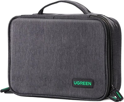 Kabeltasche Reise Organizer für Elektronik Zubehör, Ladegerät, Powerbank,