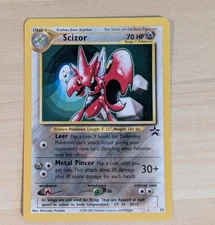 Scizor #33 2001 POKEMON PROMO BLACK STAR POKEMON LEAGUE Nm Near Mint WOTC Era