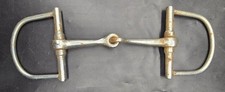 D-Ring Snaffle Bit Stainless Steel 11" End To End
