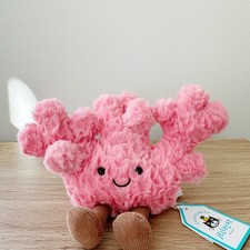  RARE  AUTHENTIC   Jellycat Amuseables Coral - US Seller