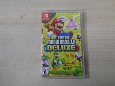 Super Marios Bros U Deluxe Nintendo Switch 2019 Case Only No Cartridge