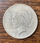 1926-S Peace Silver Dollar, San Francisco Mint, 90% Silver VF US Mint $1