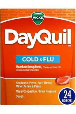 Vicks DayQuil Cold & Flu LiquiCaps 24 EA