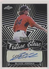 2021 Leaf Metal Draft Future Stars Black Rainbow 9/15 Blaze Jordan Auto uk2
