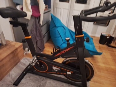 UREVO Heimtrainer Fahrrad, 10kg Schwungrad, 120kg Belastbarkeit