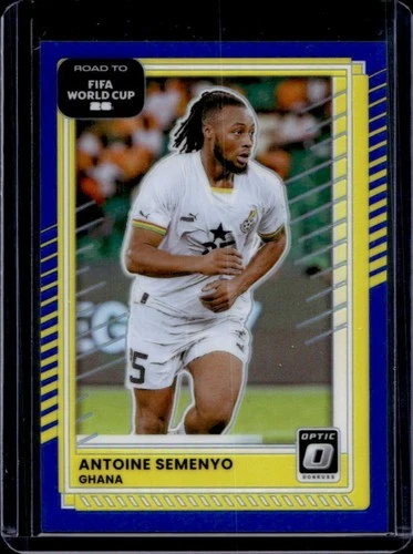 2025-26 Donruss Road to FIFA World Cup 26' Antoine Semenyo Optic Blue #/75