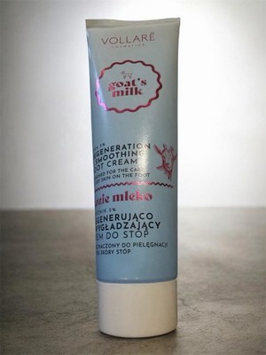 Vollare Cosmetics Foot Cream Goat's Milk Olive Oil Urea Regenerating 100ml
