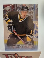 1995-96 Upper Deck Be a Player - Tomas Sandstrom #160 Pittsburgh Penguins 