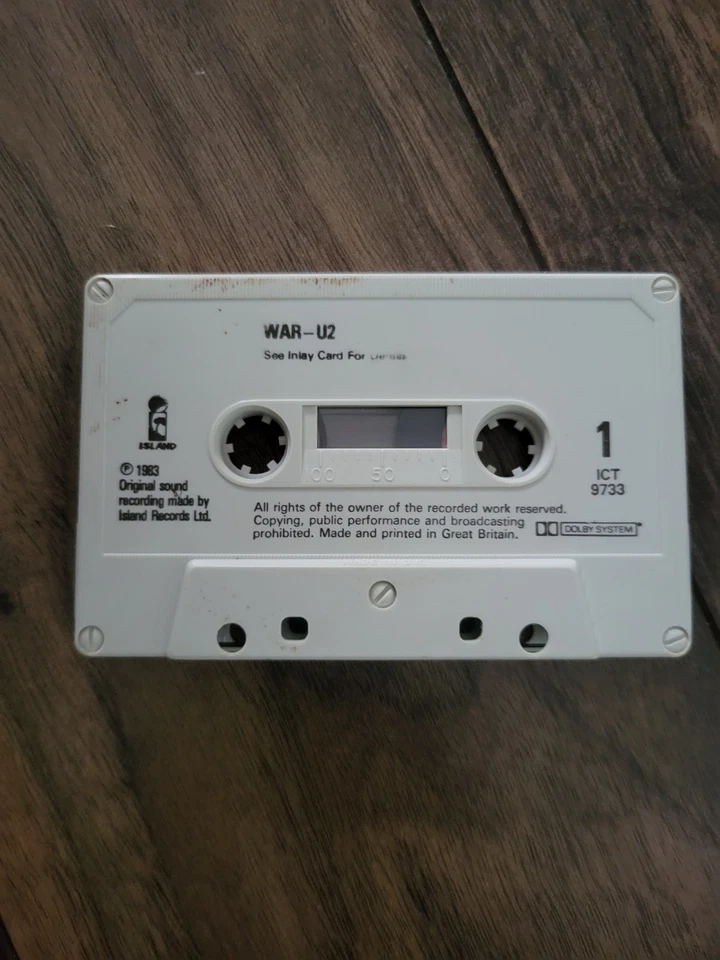 U2 - War - UK Island Cassette - ICT 9733 - 1983 - Image 4 of 4