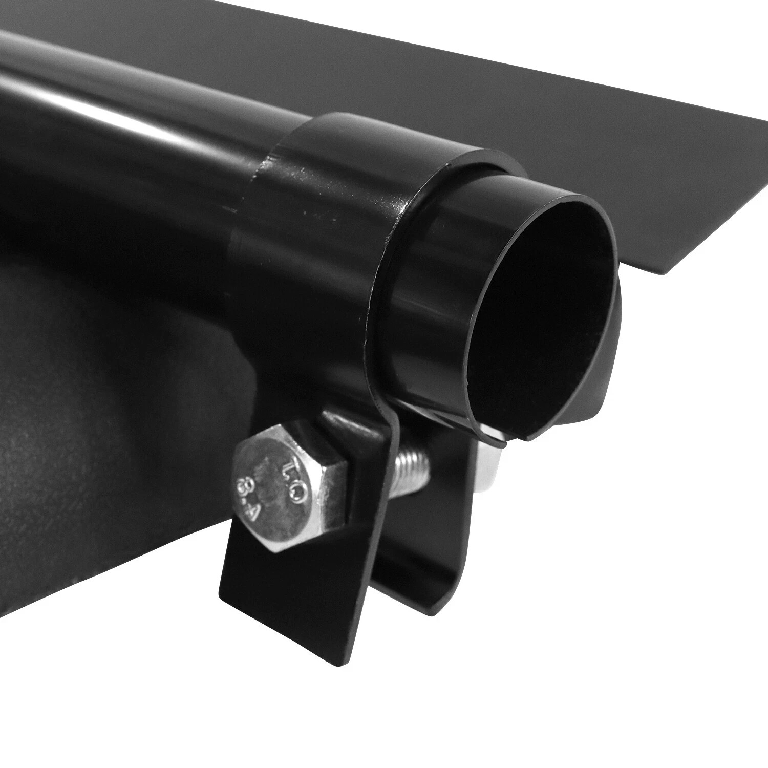 Quarter Fender 24"x24" For Semi Truck Black Poly Pair Freightliner Volvo VNL Set