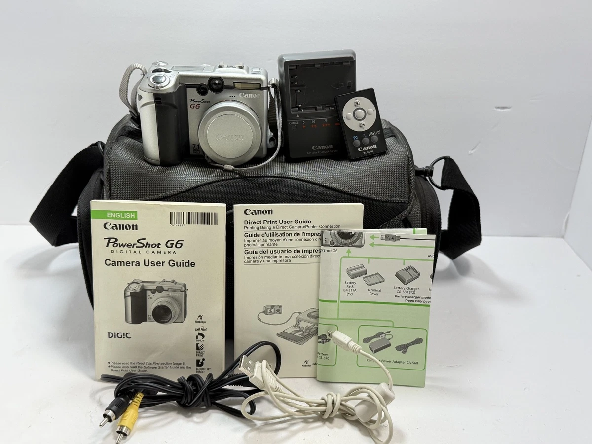 Canon PowerShot G6 Digital Cameras for Sale - Shop New & Used