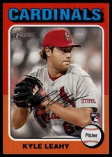 2024 Topps Heritage #344 Kyle Leahy RC