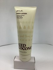 VICTORIA  S SECRET PINK ICED COCONUT FRAGRANCE BODY LOTION CREAM 8 oz New