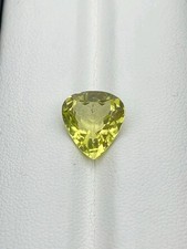 8CT Natural Citrine Trillion Cut Loose Gemstone Yellow Olive Faceted Quartz