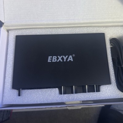 EBXYA Audiophile 2x2 USB Audio Interface 24-Bit/192kHz Low Latency Phantom Power