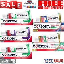 Corsodyl Active Gum Repair Toothpaste Whitening Ultra Clean Protection 75 ml