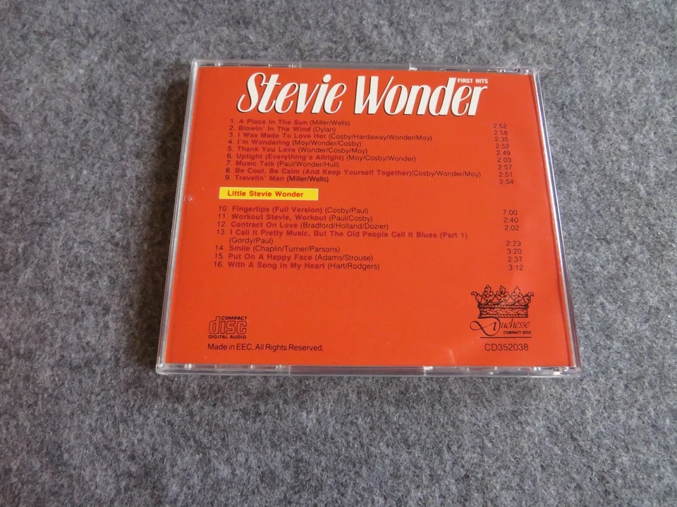 Stevie Wonder - First hits ( 1989 ) incl. Uptight & Fingertips - Bild 2 von 3