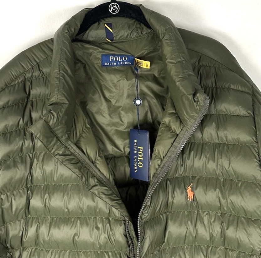 Polo Ralph Lauren Men's Big & Tall 3LT Packable Quilted Jacket Green $248 NEW - Image 3 of 4