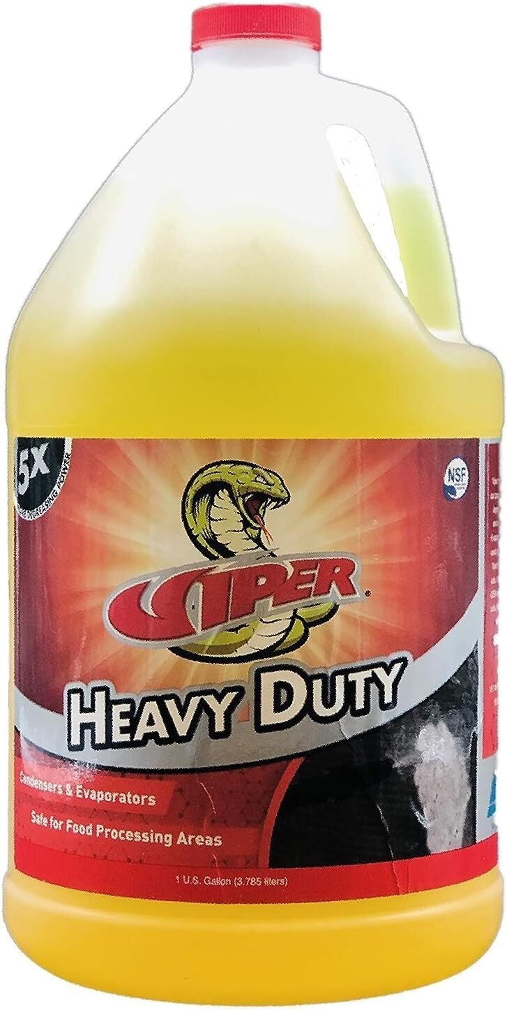 Refrigeration Technologies Viper Heavy Duty Coil Cleaner Degreaser 1 Gal RT390G
