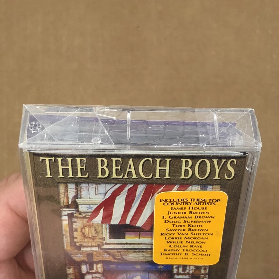 BEACH BOYS Cassette Tape STAR AND STRIPES Rock Pop Country NEW IN SHRINK - Image 3 of 4