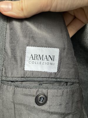 Giorgio Armani Collezioni Men's Unstructured Jacket, Sz 48 IT 38