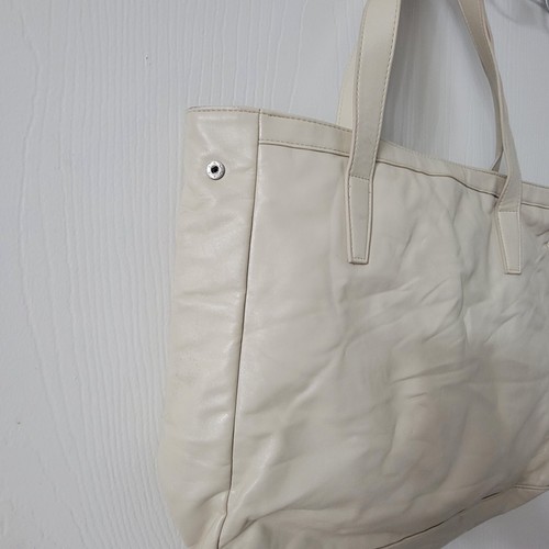 Givenchy Authentic Parfums White Tote As is Vintage CLEAN - Picture 10 of 19