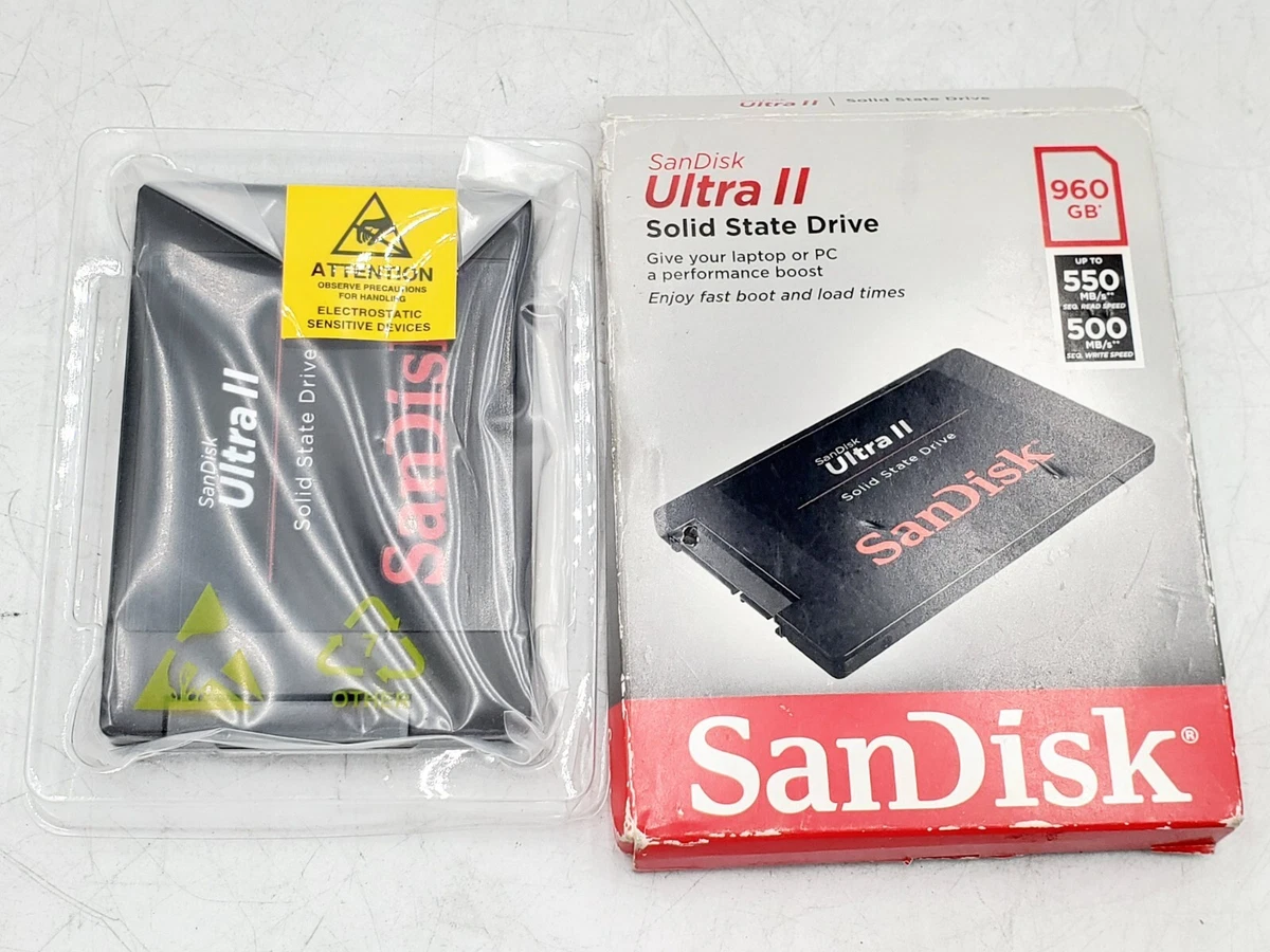 SanDisk Ultra II 960GB High-Speed SSD for Enhanced Storage | eBay