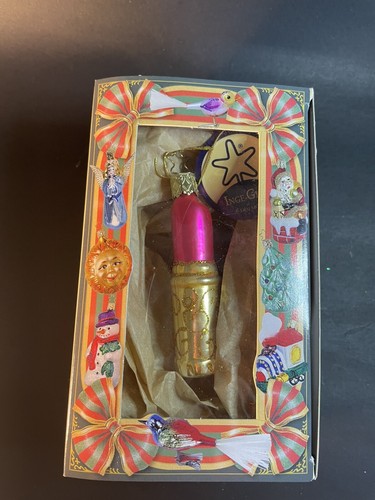 Inge Glas Lipstick Ornament Germany
