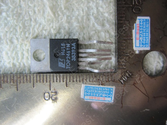 2 Pezzi Integrati TOP246YN - Switch Di Potenza Analogico TO220-7, 700V, 2,6 Ohm, 4,32A - Per Riparazioni Elettroniche - Foto 6