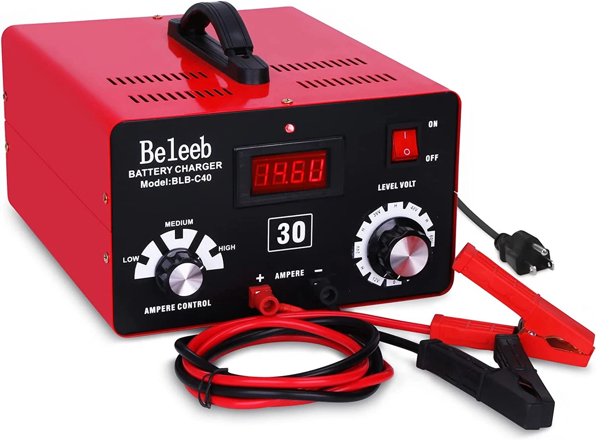 Adjustable Battery Charger 12V 24V 36V 48V 60V 72V Smart LCD