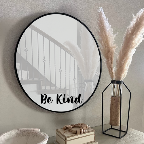 Inspirational Mirror Quotes Sticker Decal Window Bathroom Affirmation Love Vinyl - Picture 15 of 28