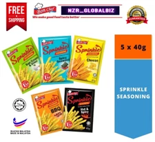 5x Bon Chef Sprinkle Seasoning 40g COMBO – HALAL Certified – Mixed Flavours