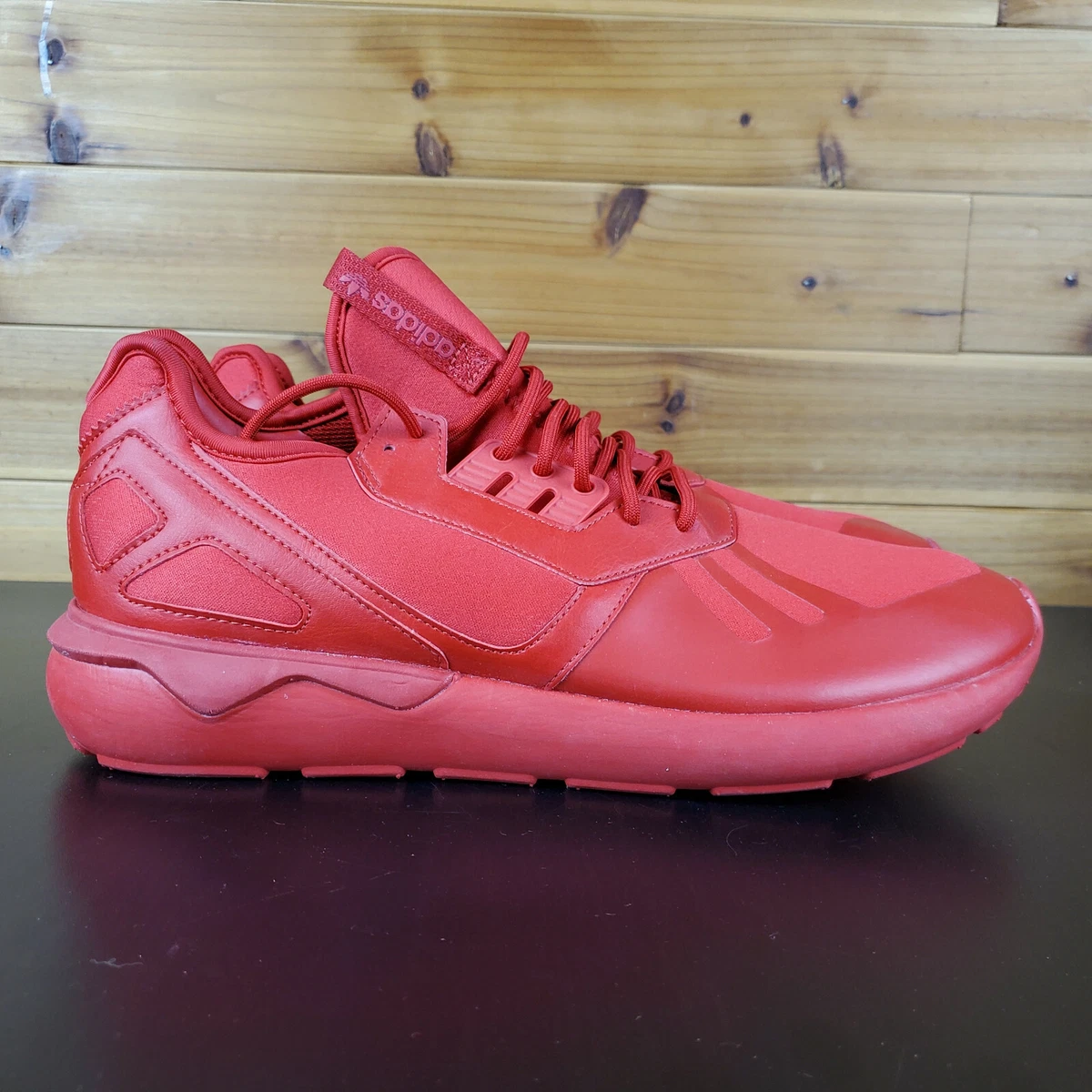 garaje mirar televisión Cubo Adidas Tubular Runner Scarlet Red Q16464 Boost Ultra running Shoes 11.5 |  eBay