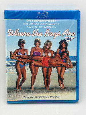 Where the Boys Are '84 Blu-ray Scorpion Releasing 80s Sex Comedy NEW