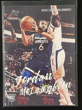 2019-20 Panini Chronicles #136 Jordan McLaughlin Luminance RC Timberwolves