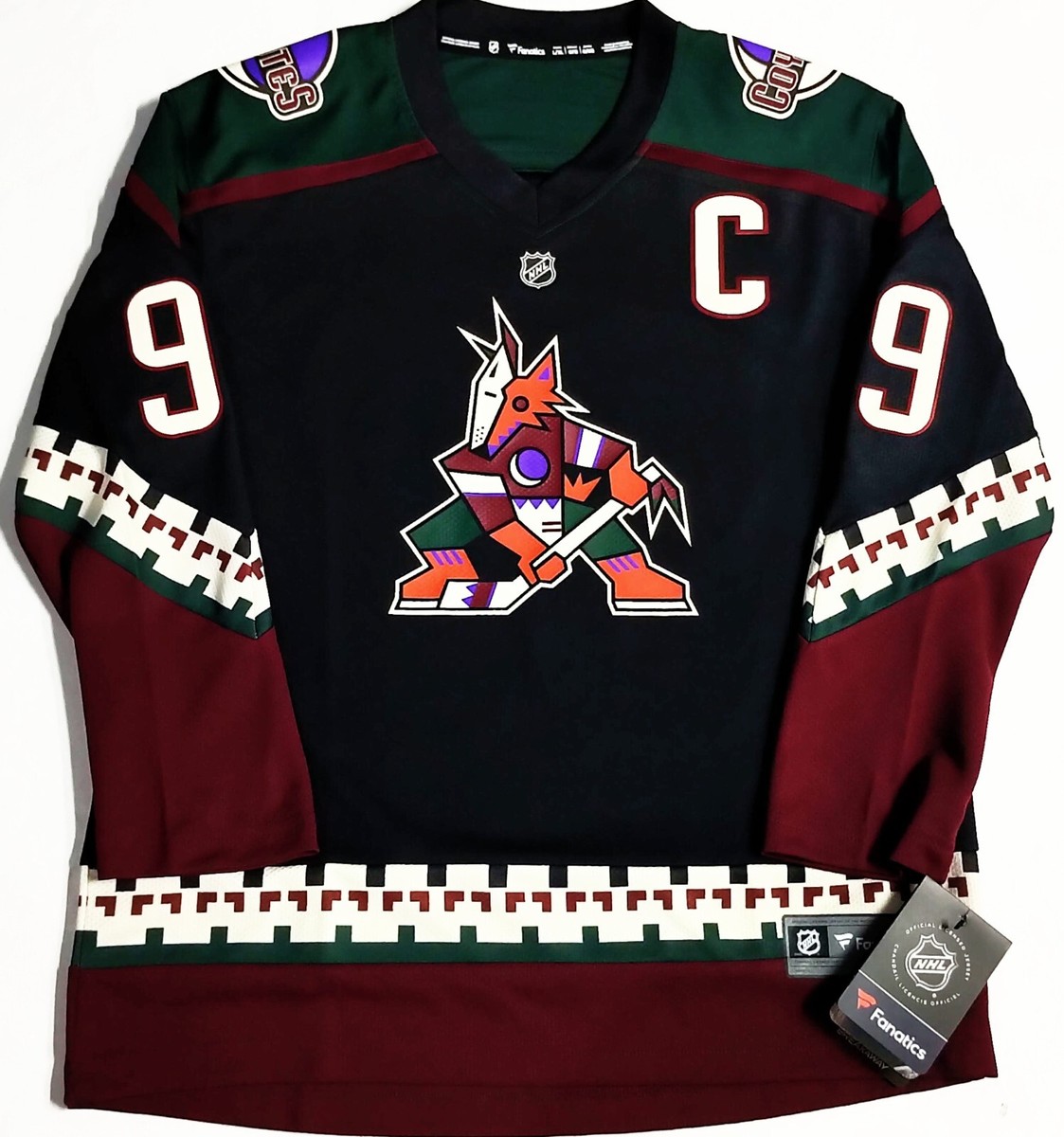 RETRO-NWT-YOUTH-S/M WAYNE GRETZKY PHOENIX COYOTES FANATICS