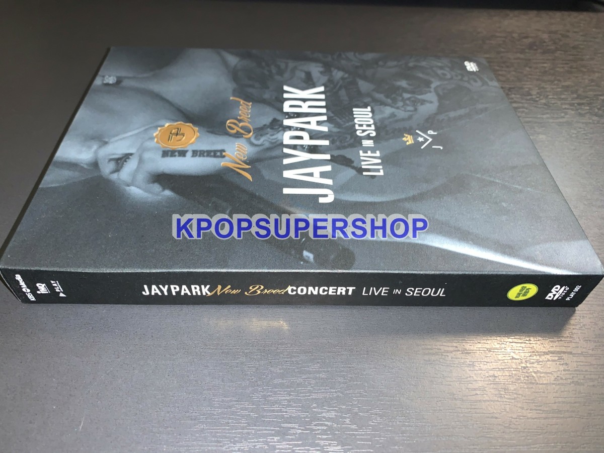 Jay Park New Breed Live in Seoul 2 DVD Photobook Great Rare AOMG