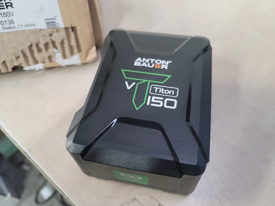 Batería de iones de litio Anton Bauer Titon 150 montaje en V 8675-0138 NUEVA EN CAJA Foto 2 de 4