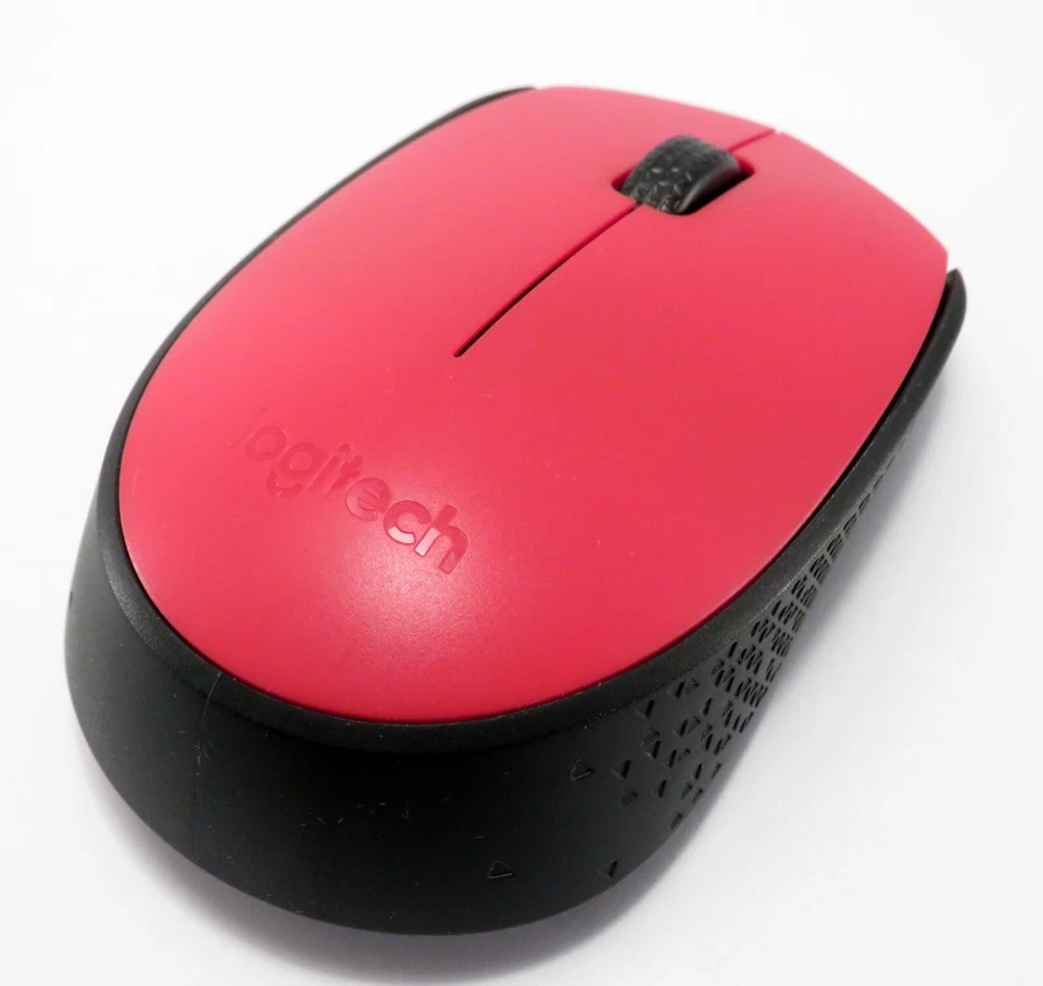 Logitech M171 rot Kabellose Ersatz-Maus, 1000 DPI, PC/Mac, OHNE STICK, Anleitung - Bild 2 von 4