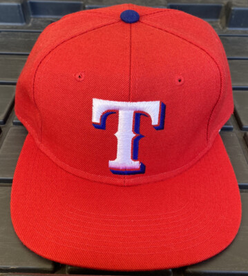 Vintage Texas Rangers Sports Specialties Plain Logo SnapBack Hat