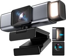 2K QHD Webcam with Sony Sensor, G940 Web Camera with Microphone and Privac