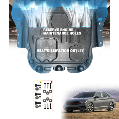 Front Engine Motor Splash Guard For VW Jetta GLI 2019-2023 Engine Shield Board