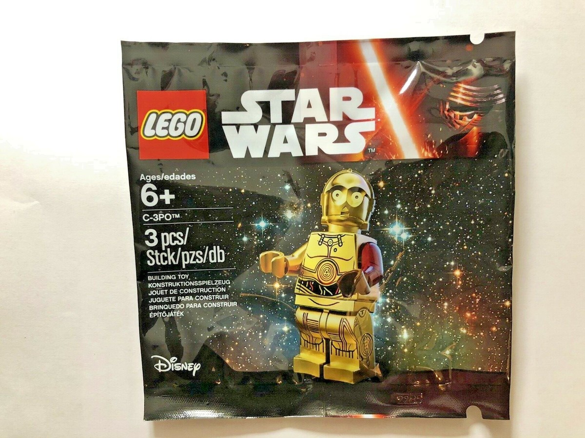 Lego Star Wars C-3PO Red Arm Minifigure NEW SEALED Polybag 5002948