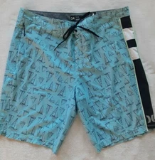 men's Hurley Phantom JJF Signature Performance Board Shorts Sz.34