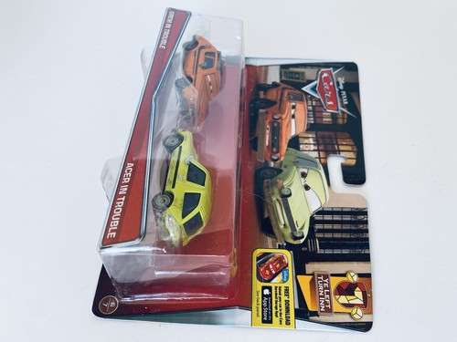 DISNEY CARS YE LEFT TURN INN (ERROR PACKAGE SUPER RARE NIB) GREM/ACER IN TROUBLE - Picture 4 of 13